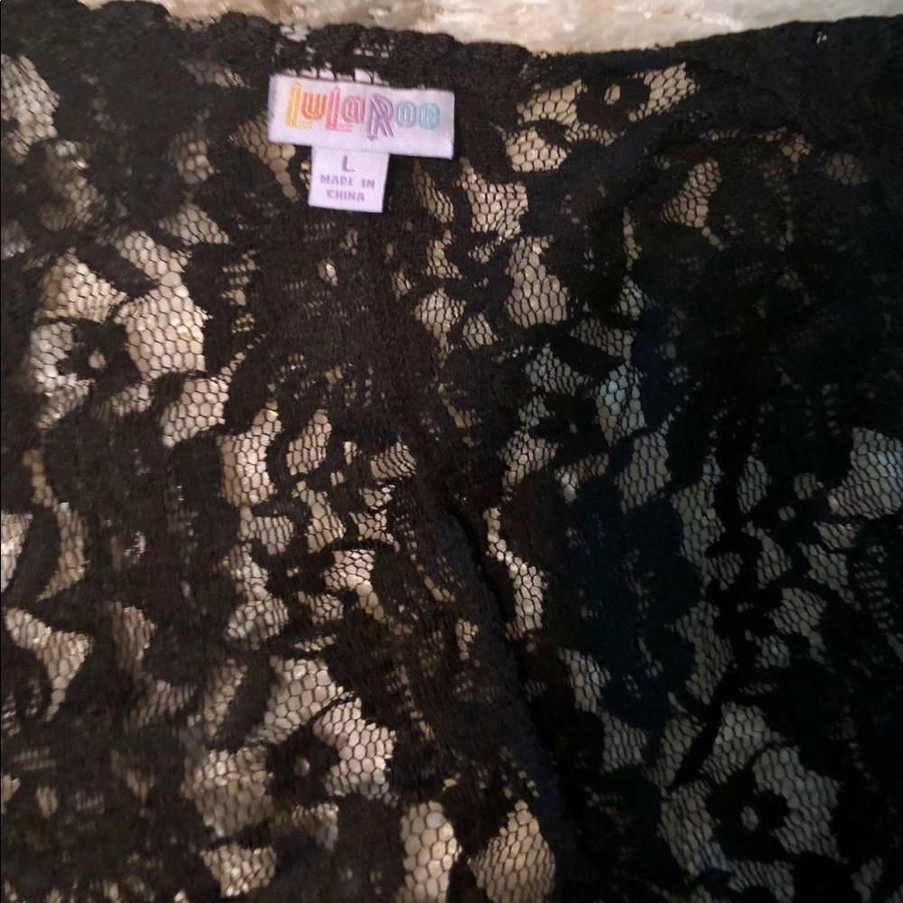 Black Lace Lularoe Joy